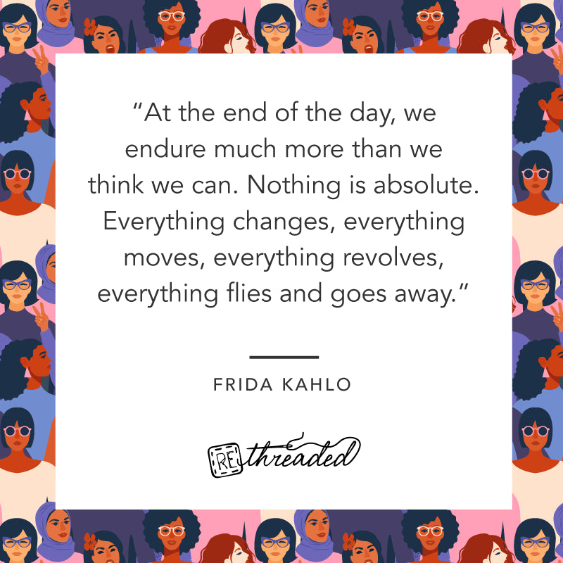 Threads for Hope; Past, Present, and Future - Past Feature: Frida Kahlo