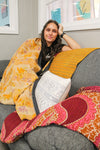 Queen Kantha Blanket
