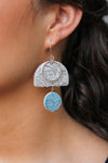 Meridian Earring / Silvery Elemental