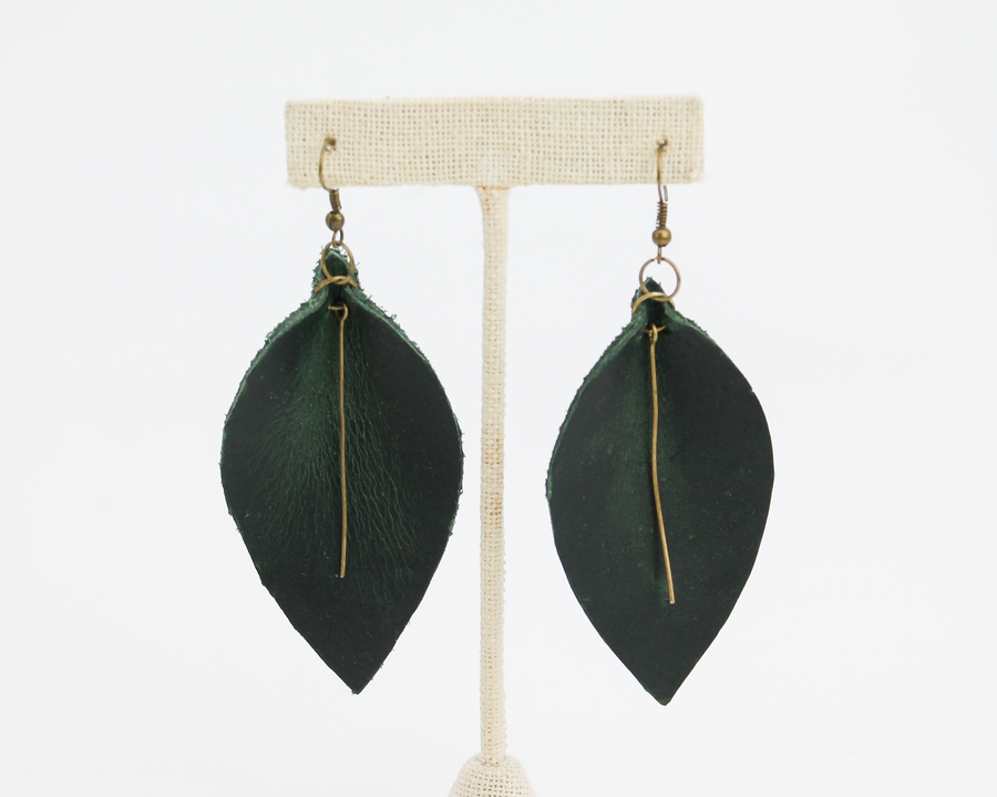 Laurel Earring / Green