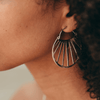 Bali Hoop Earrings Sterling Silver