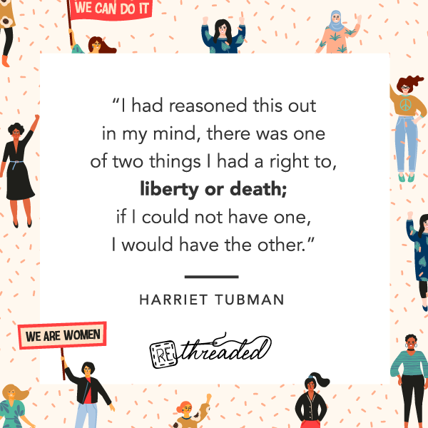 Threads of Hope—Past, Present and Future: Harriet Tubman Feature