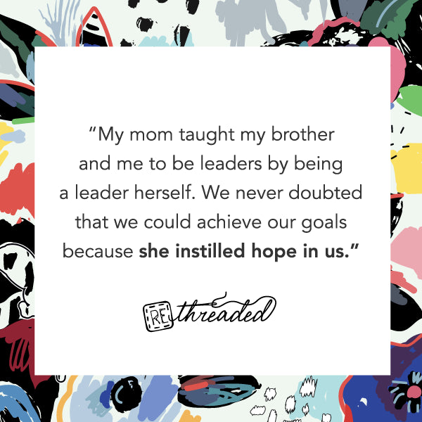 Excellence Through Hard Work: A Mother’s Life Lesson Instilled Through Example