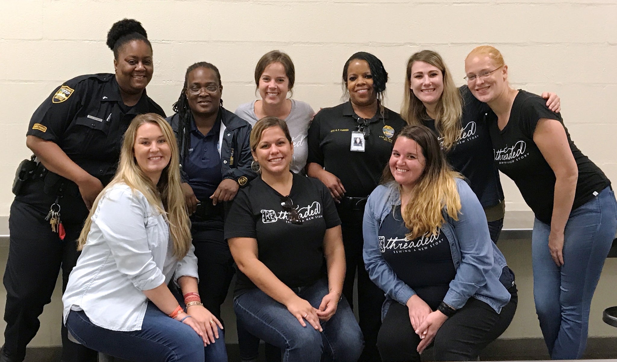 Rethreaded Community Visits the Jail to Give Hope