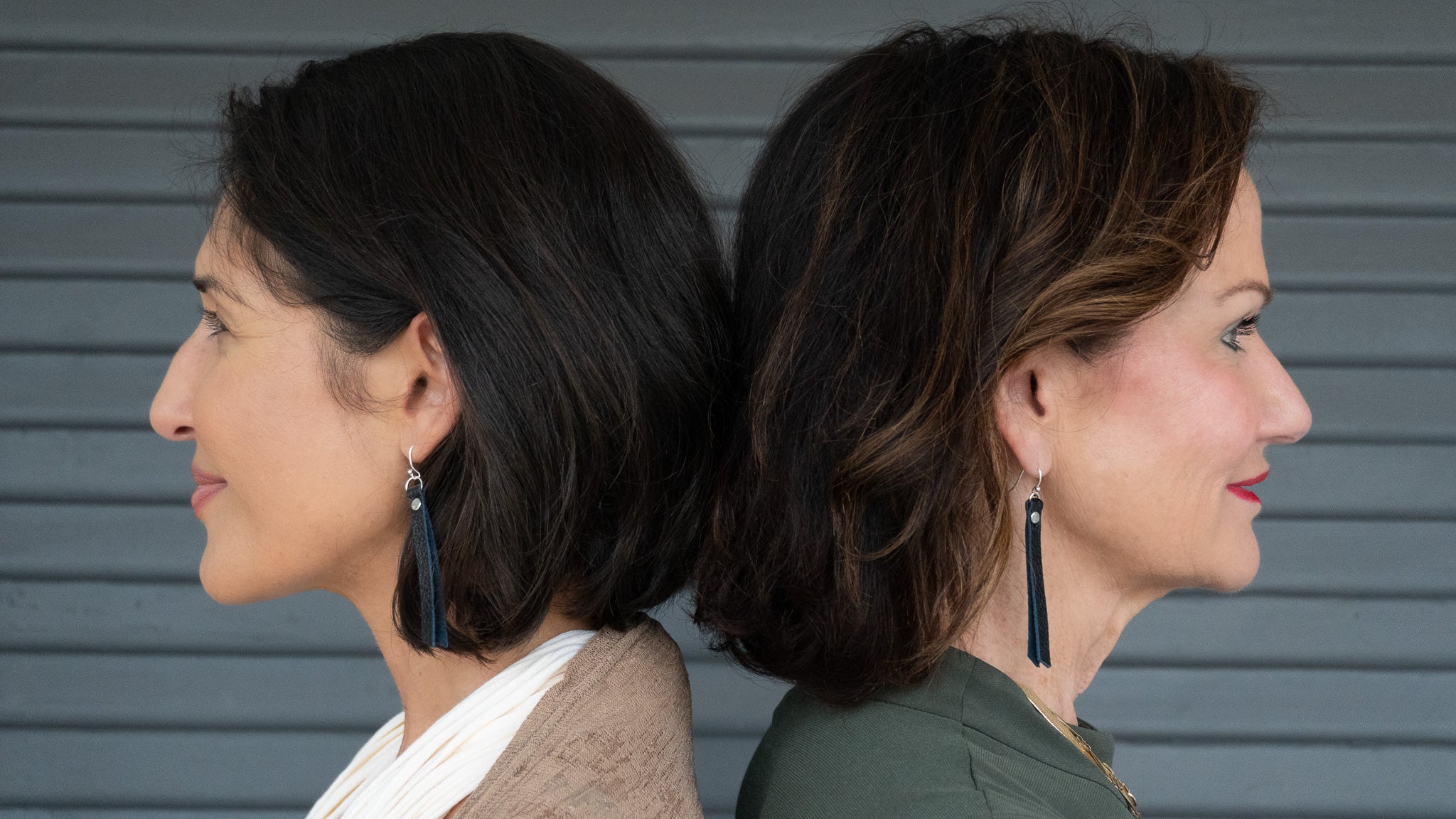 Rivet Tab Earrings