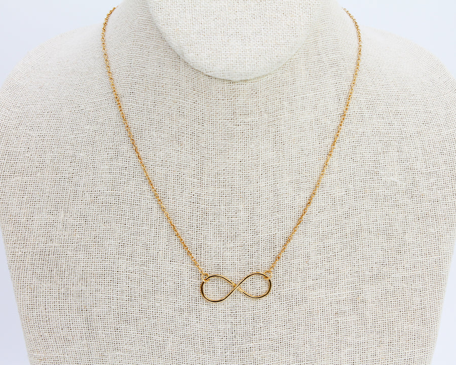 Infinity Necklace / Gold