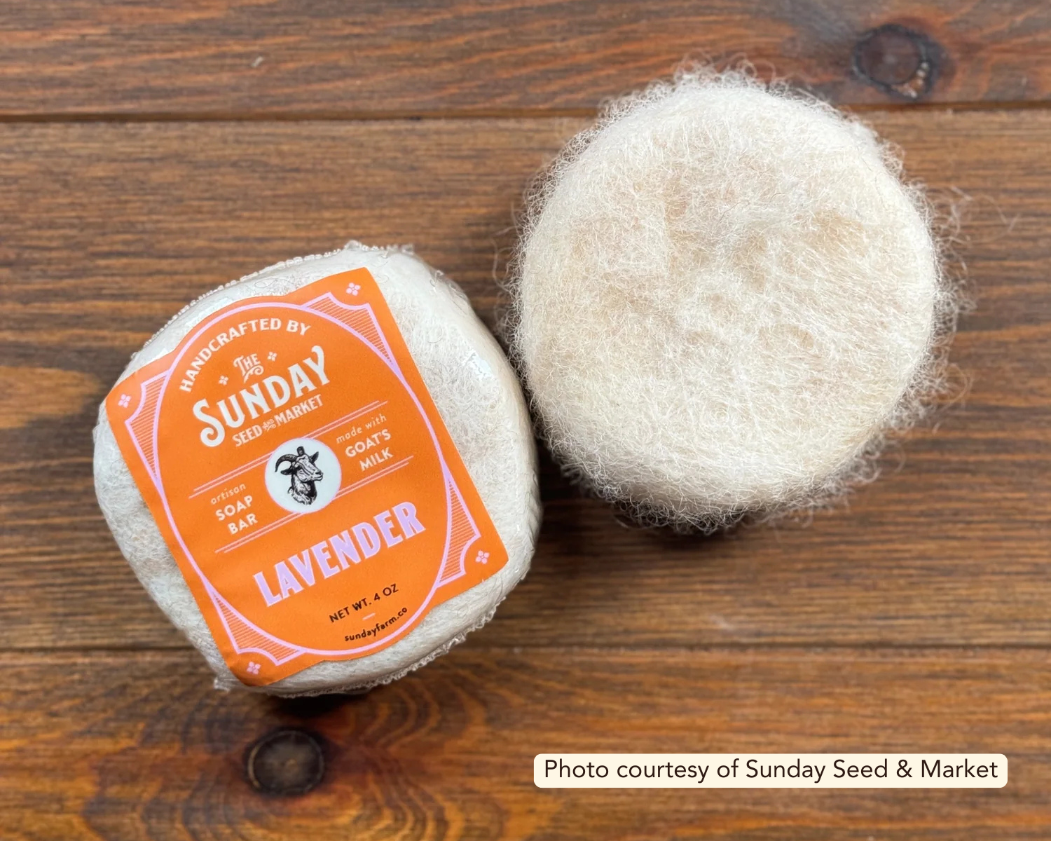 Lavender Felted Soap Bar
