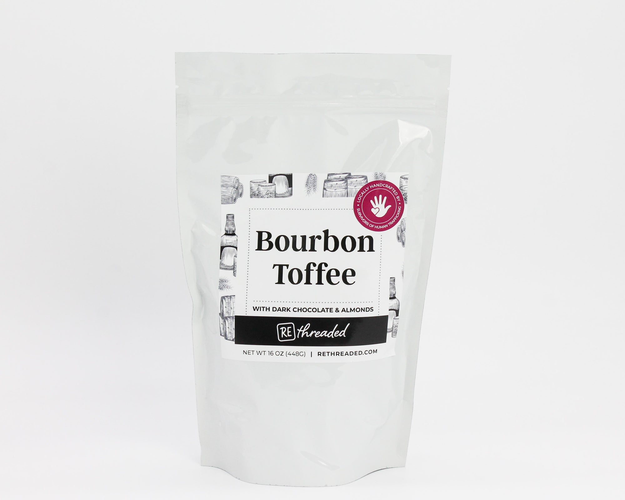 1 lb Bourbon Toffee