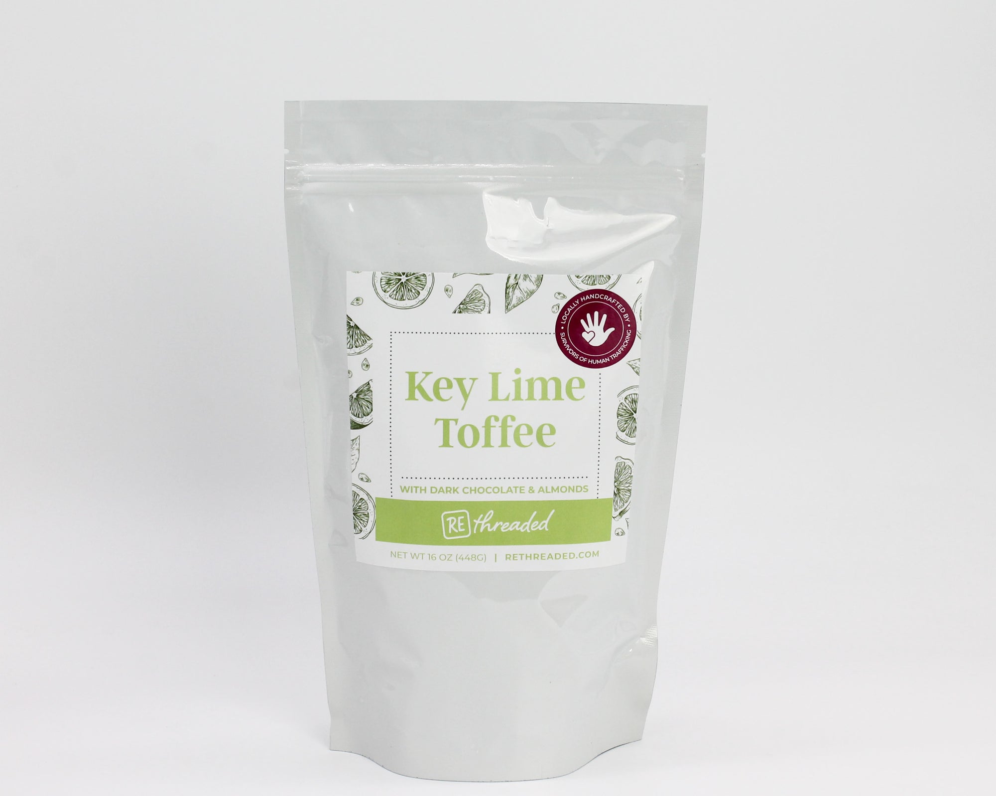 1 lb Key Lime Toffee