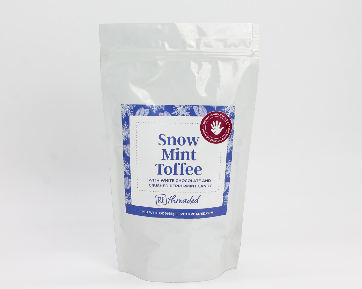 1 lb Snow Mint Toffee