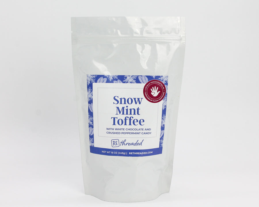 1 lb Snow Mint Toffee