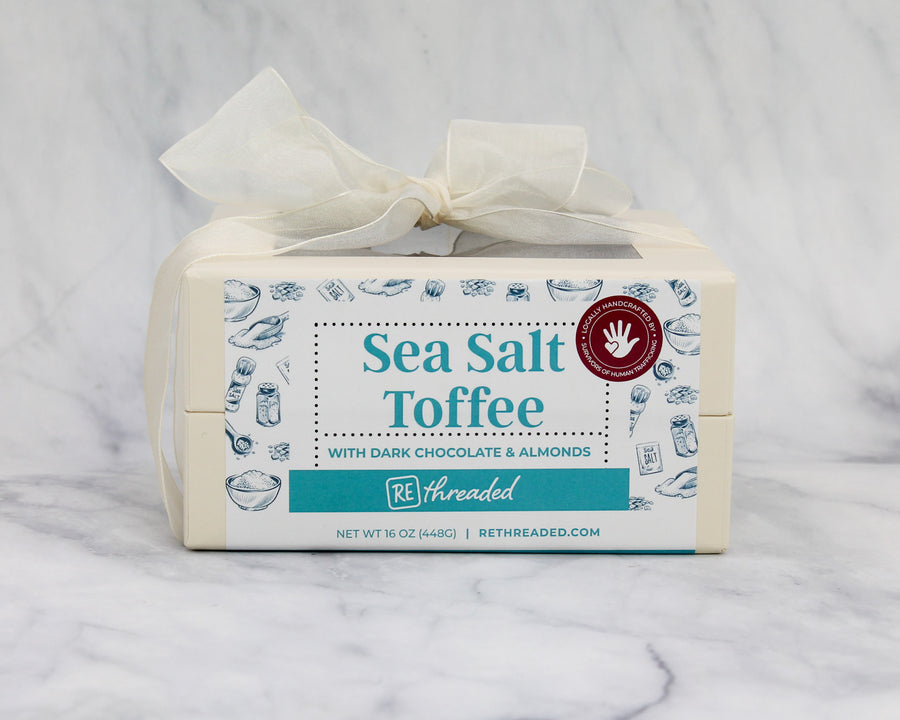 1 lb Sea Salt Toffee Gift Box