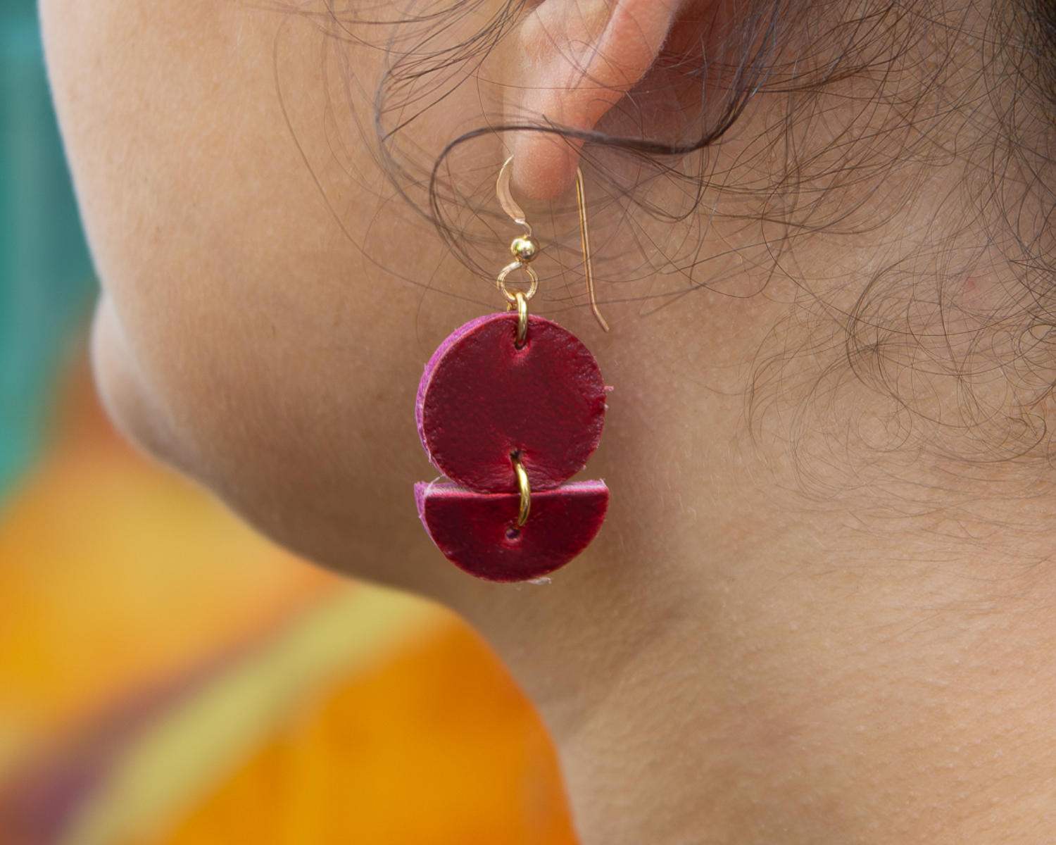 Purpose Earring - Russet Rose