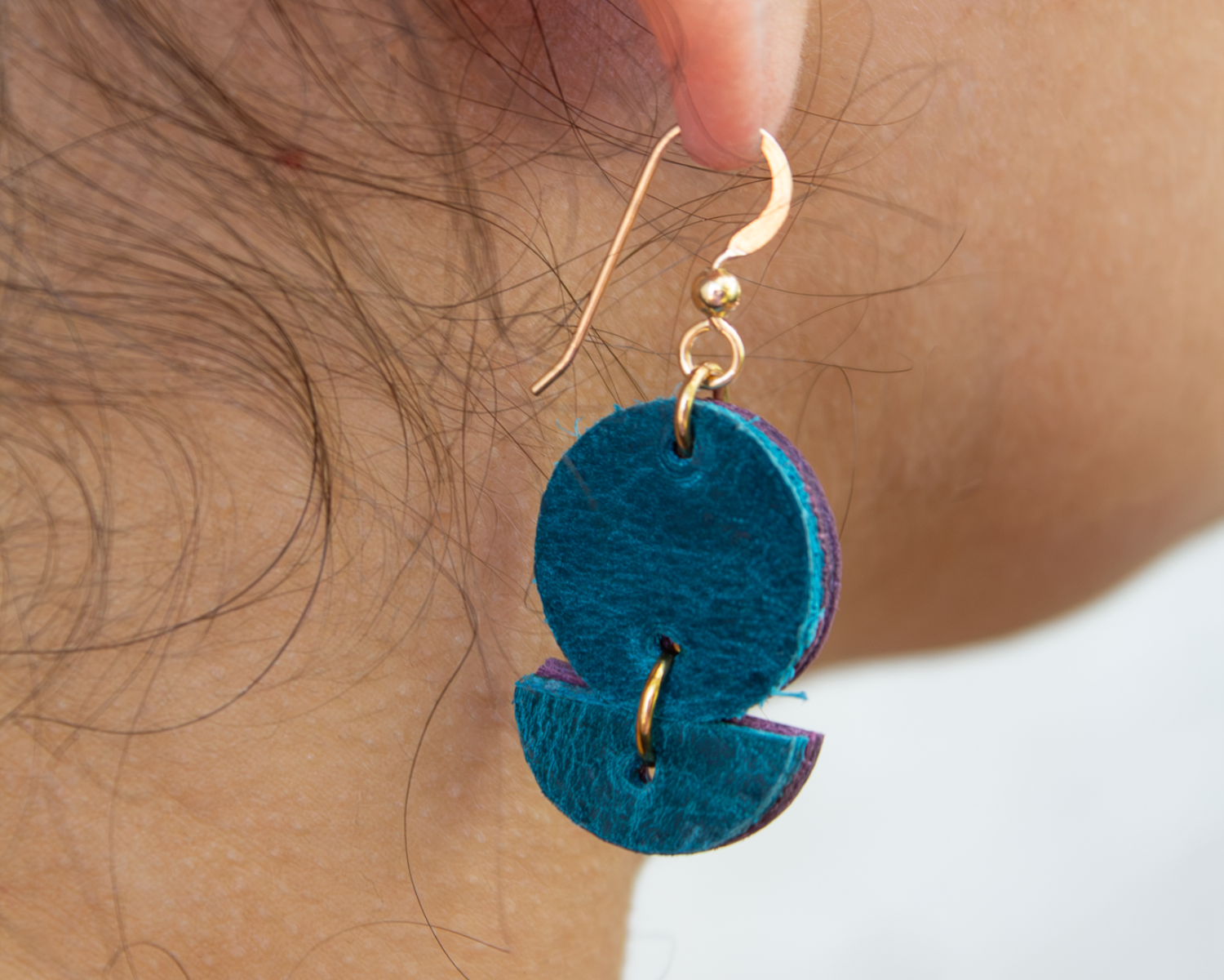 Purpose Earring - Lavender Rain