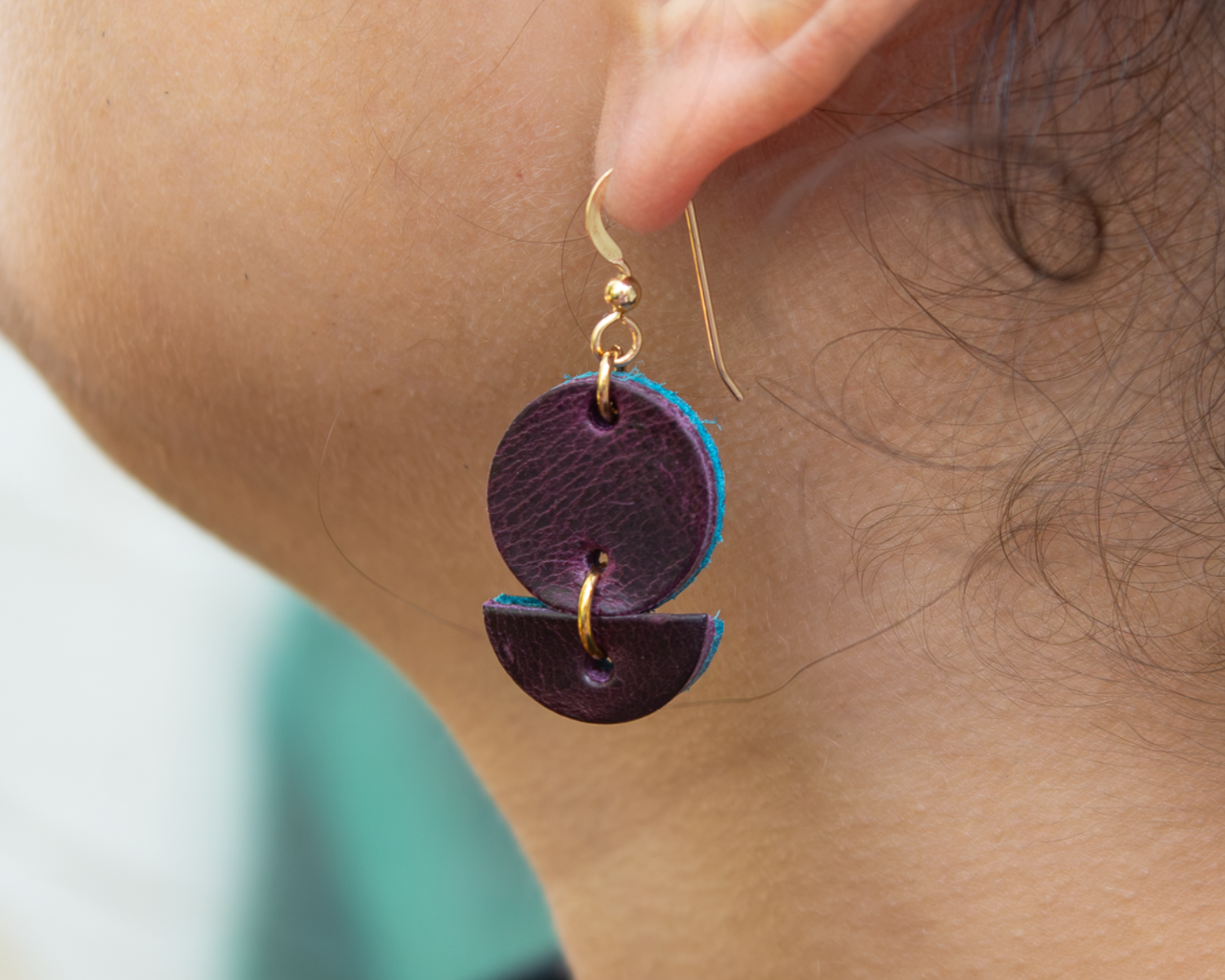 Purpose Earring - Lavender Rain