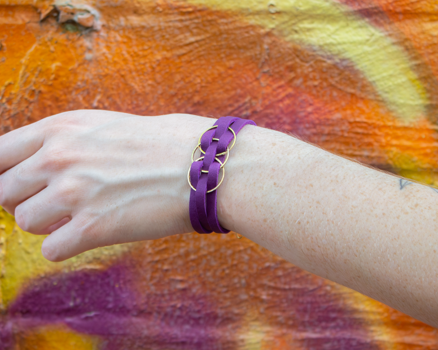 Eternity Bracelet - Lavender