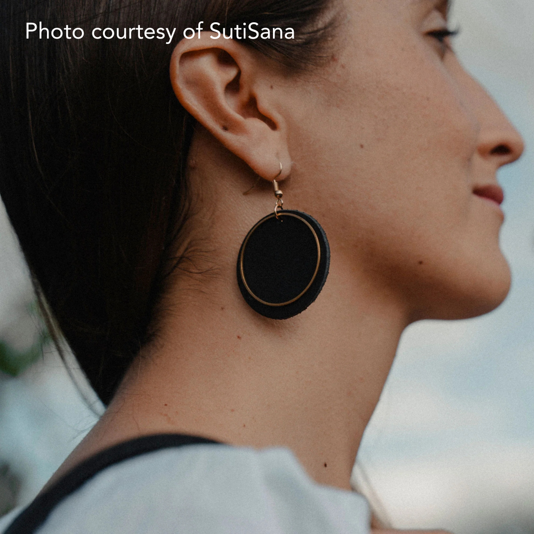 Circlet Earring / Black