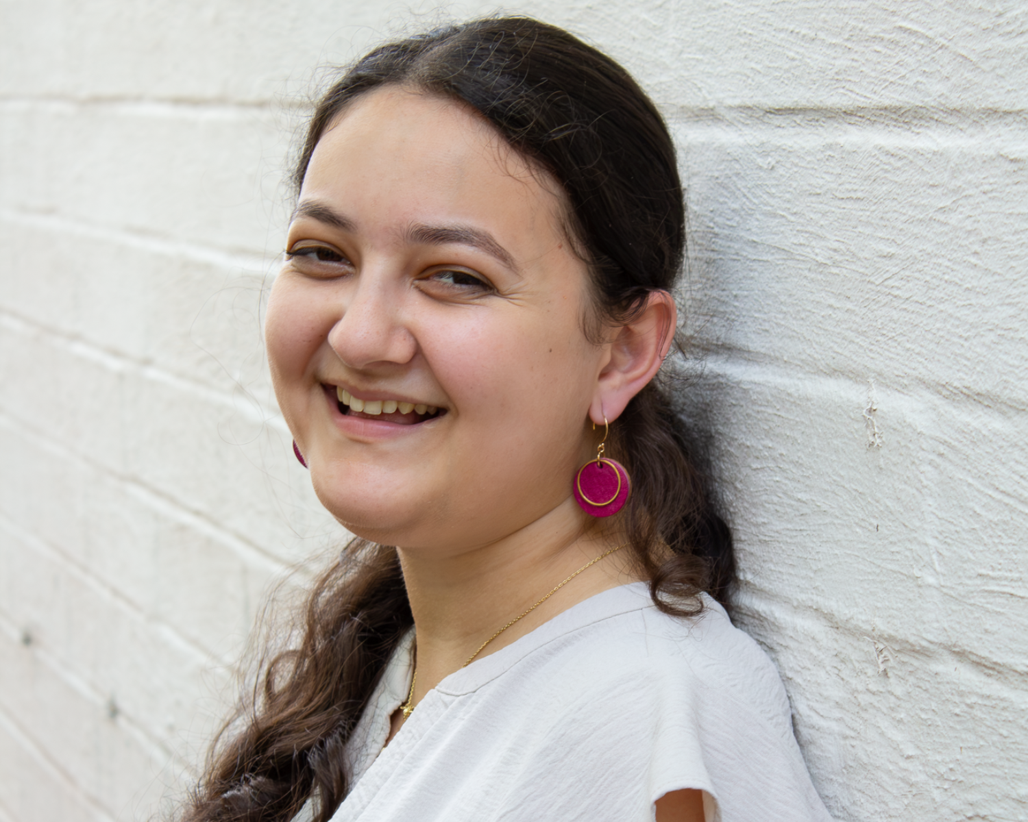 Community Earring - Russet Rose