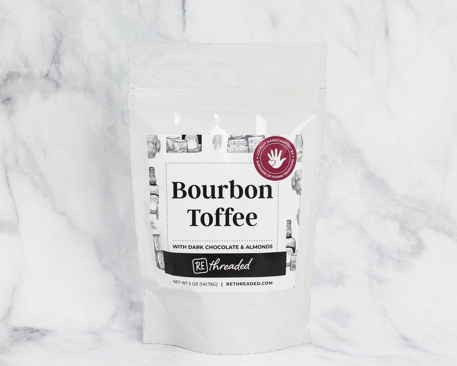 5 oz bag Bourbon Toffee