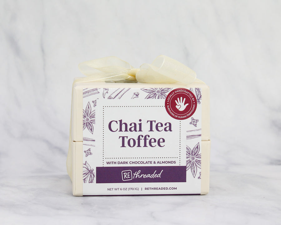 6 oz Chai Tea Toffee Gift Box