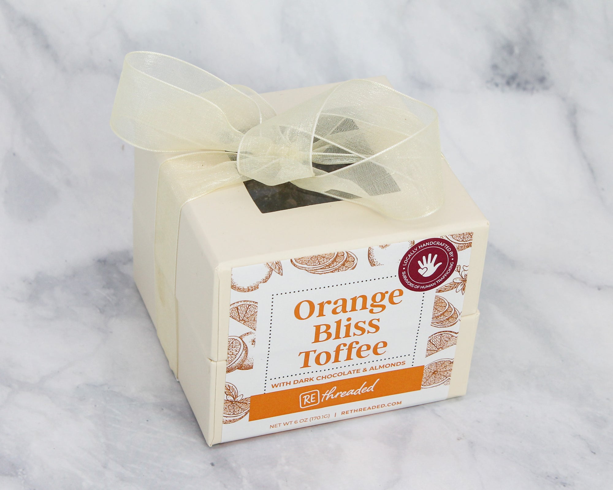 6 oz Orange Bliss Toffee Gift Box