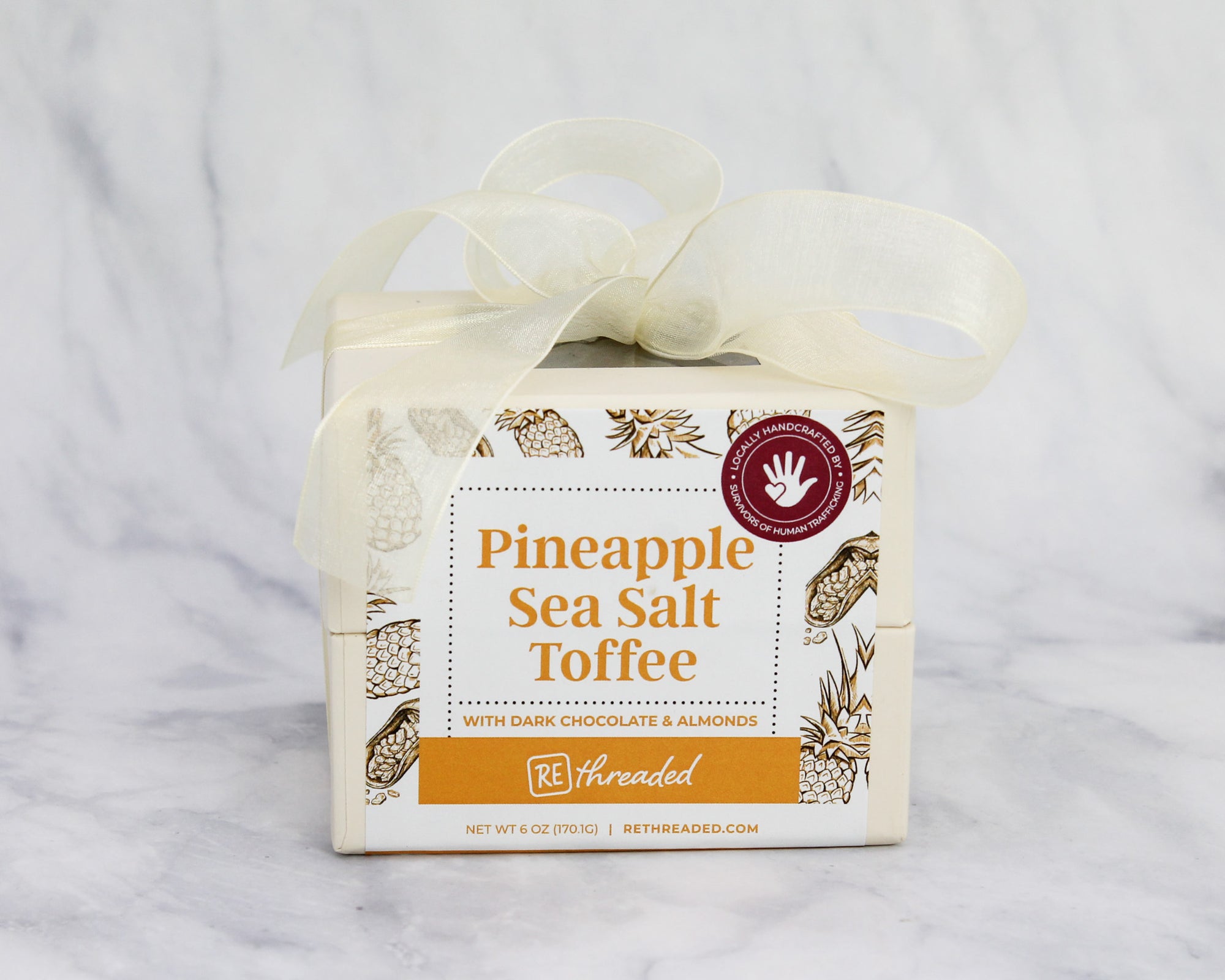 6 oz Pineapple Sea Salt Gift Box