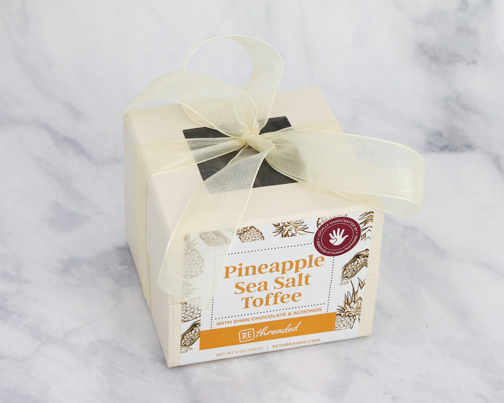 6 oz Pineapple Sea Salt Gift Box