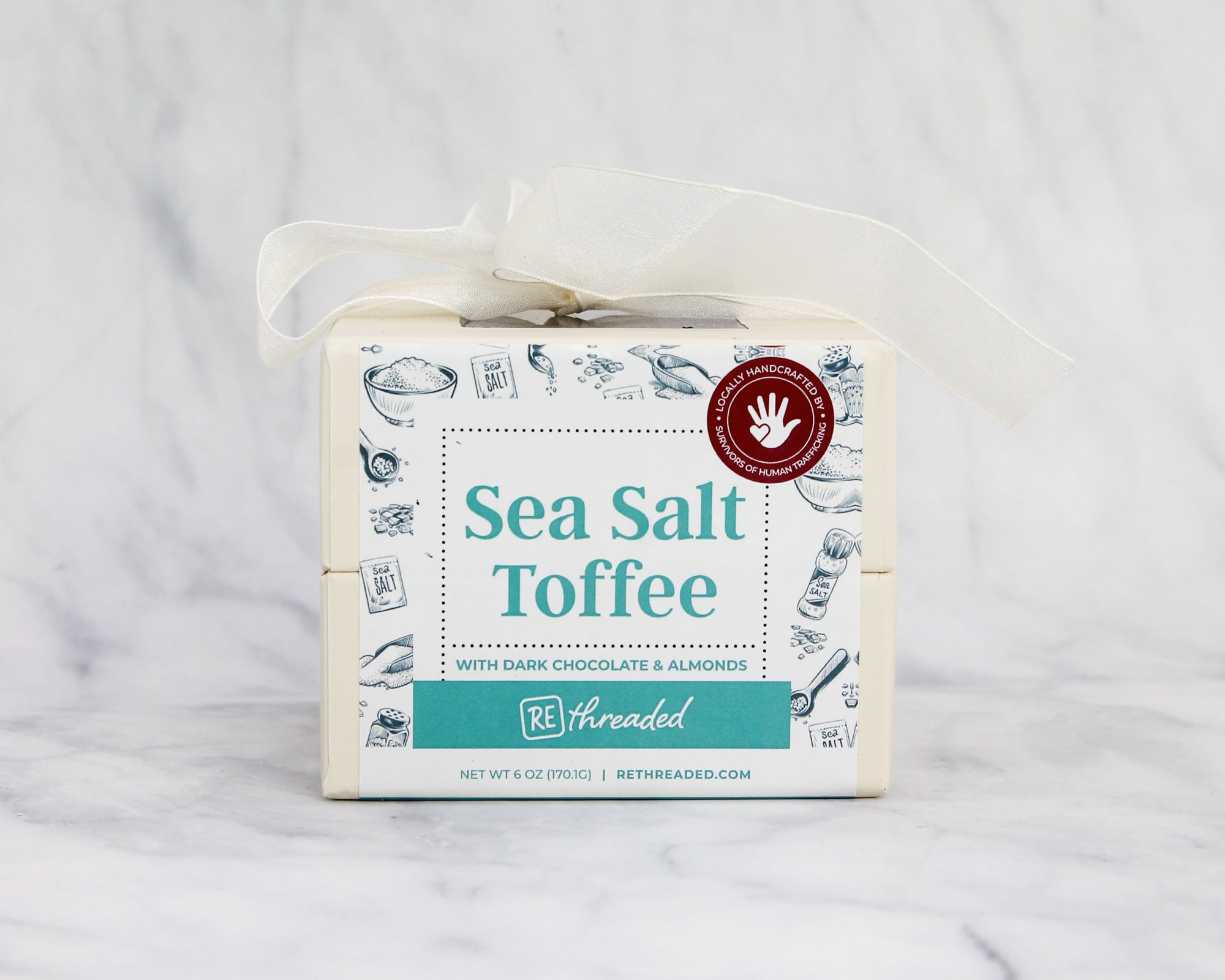 6 oz Sea Salt Toffee Gift Box