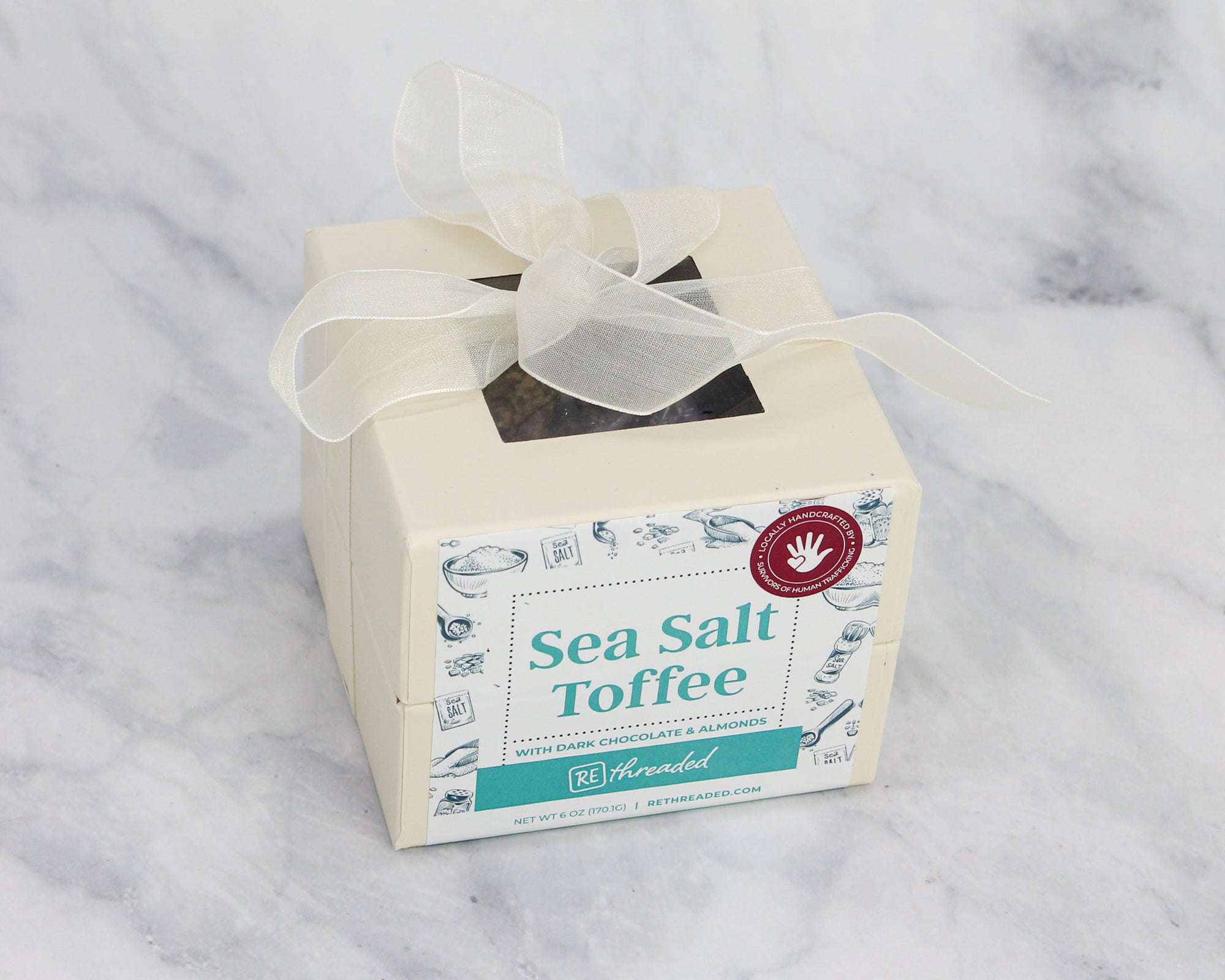6 oz Sea Salt Toffee Gift Box