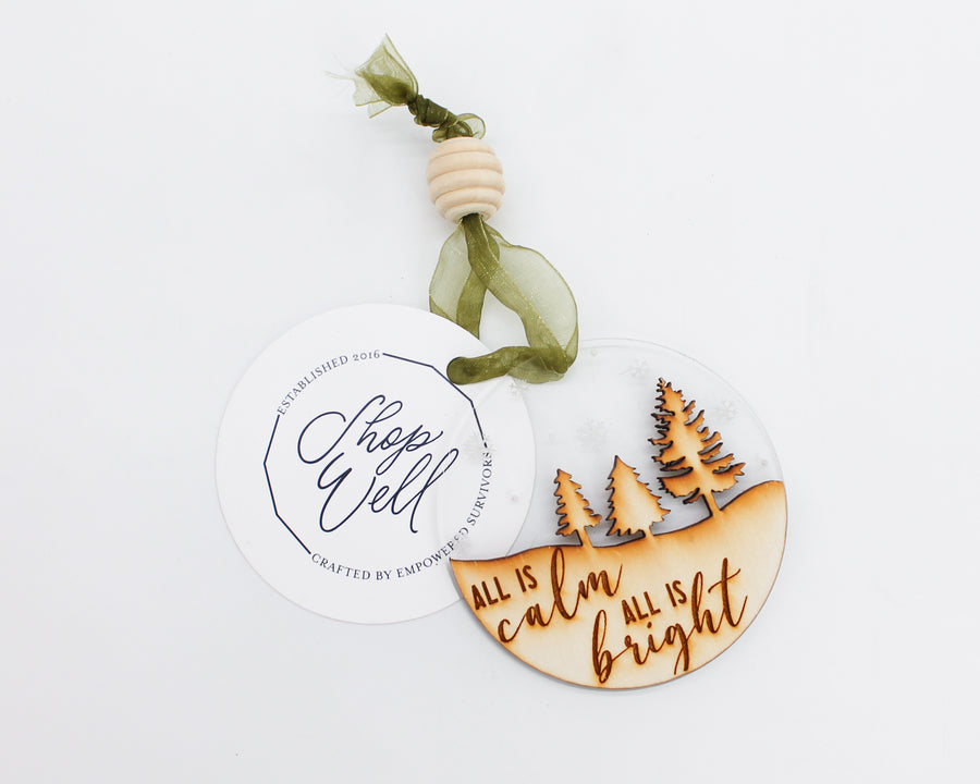 All Is Calm Ornament