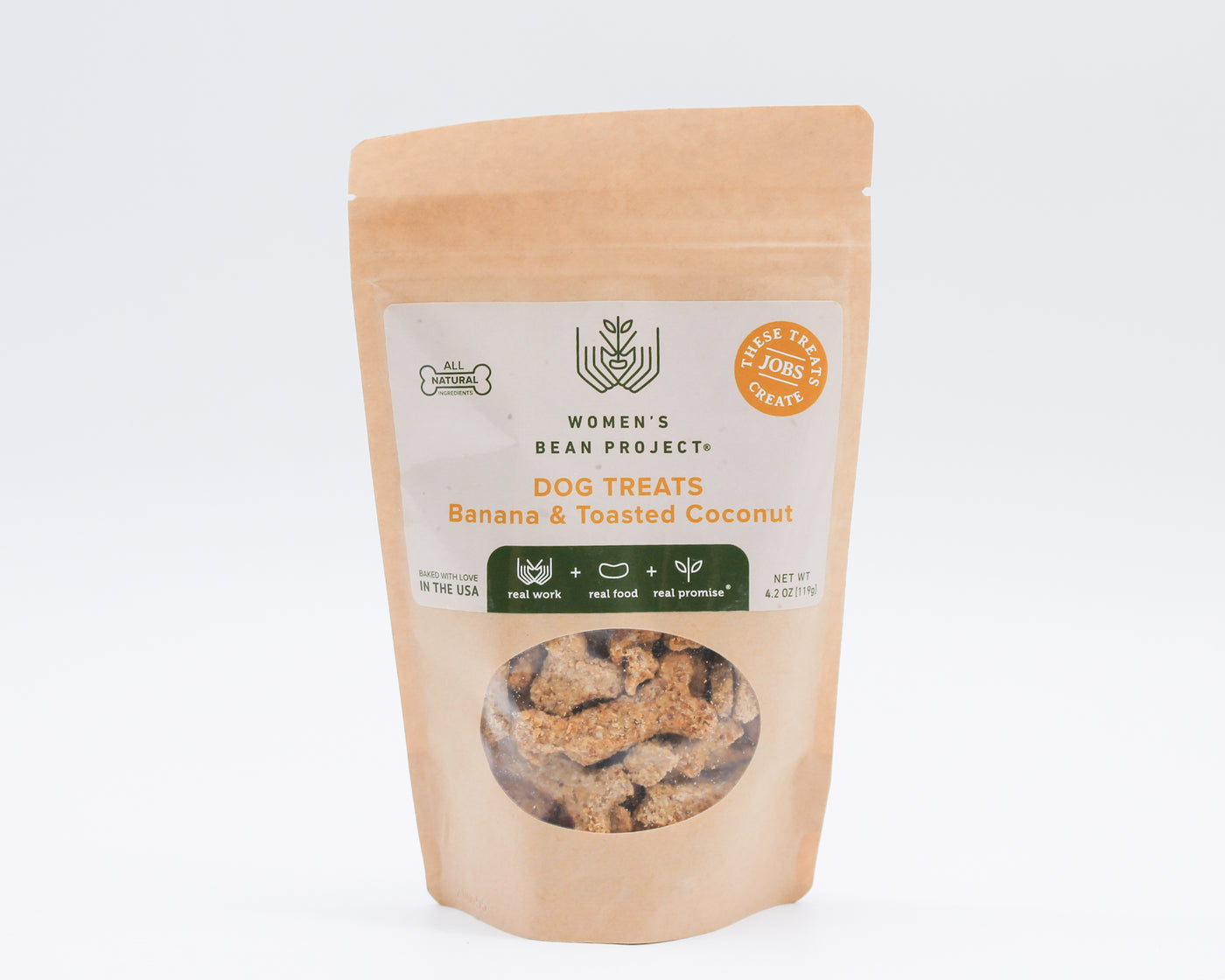 Banana & Toasted Coconut Dog Treats