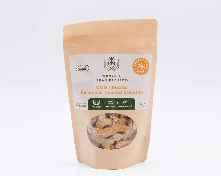 Banana & Toasted Coconut Dog Treats