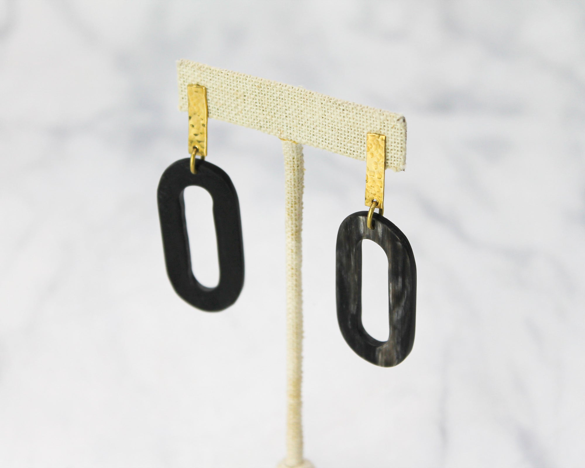 Ankole Earrings / Dark