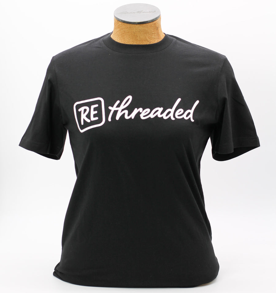 RE Logo Tee Unisex Black S