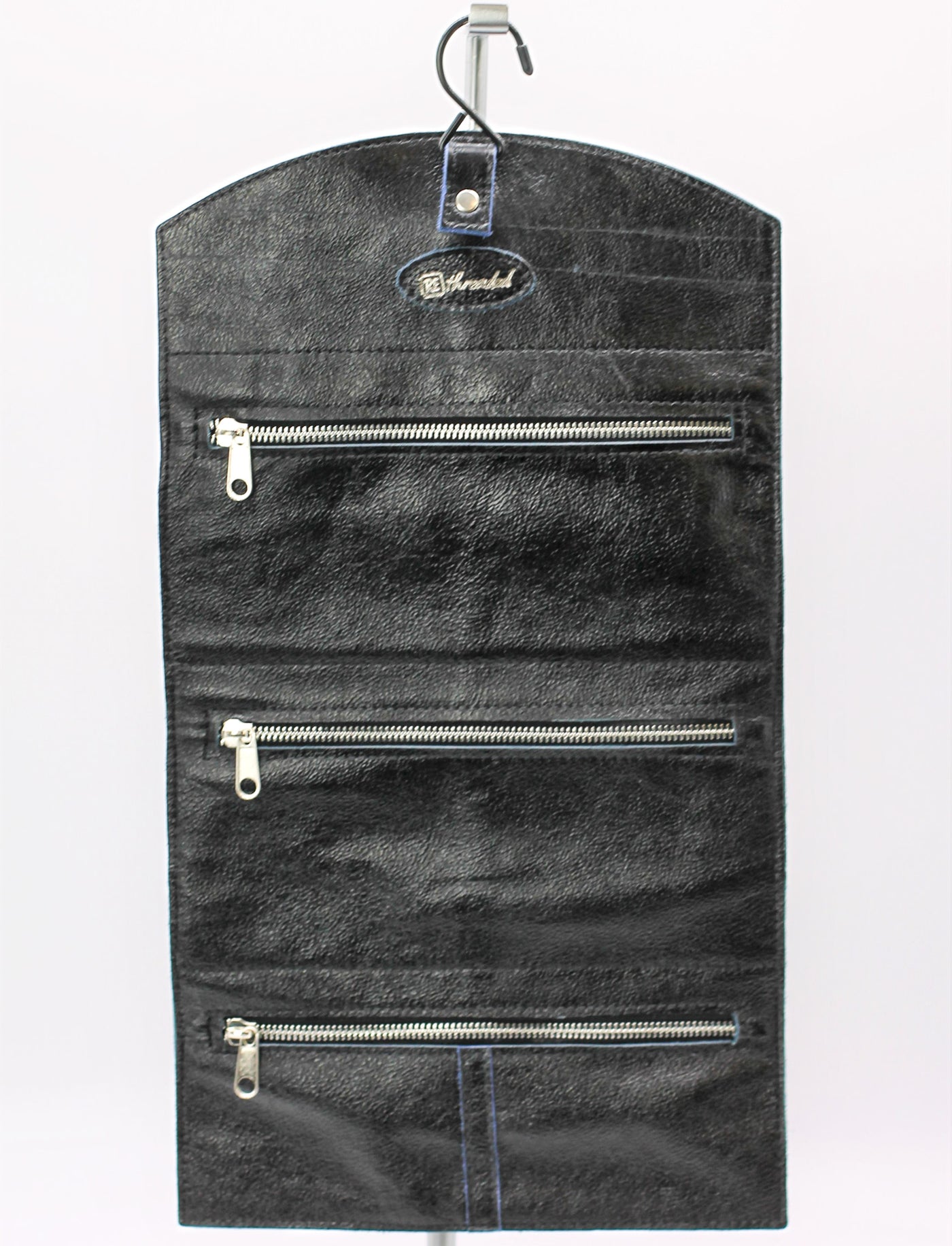 Rolled Toiletry Bag Black