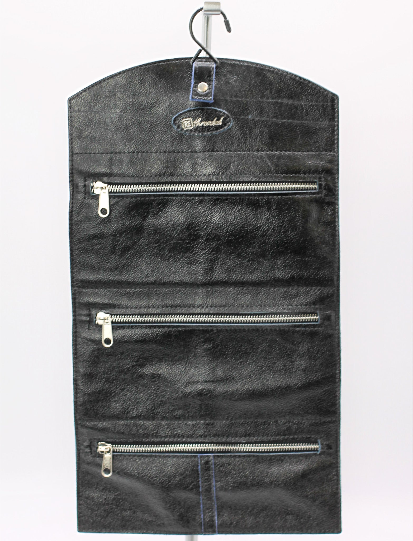 Rolled Toiletry Bag Black