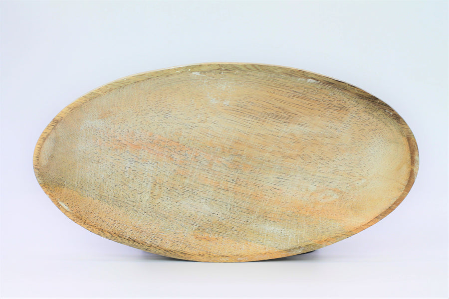 White Wash Boat Tray / Large