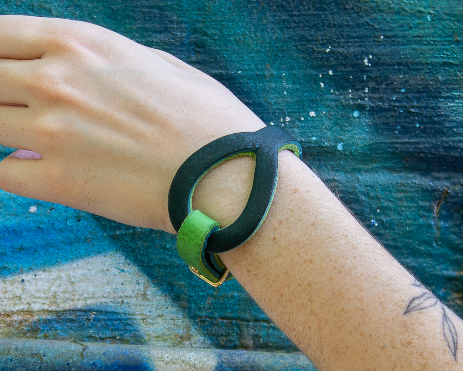 Kindness Bracelet - Emerald Green
