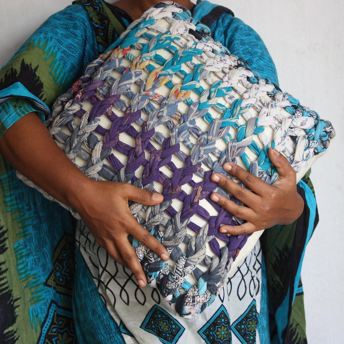 Chunky Knit Cushion Covers / 22"