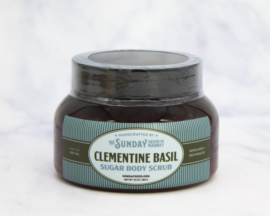 Clementine Basil Body Scrub