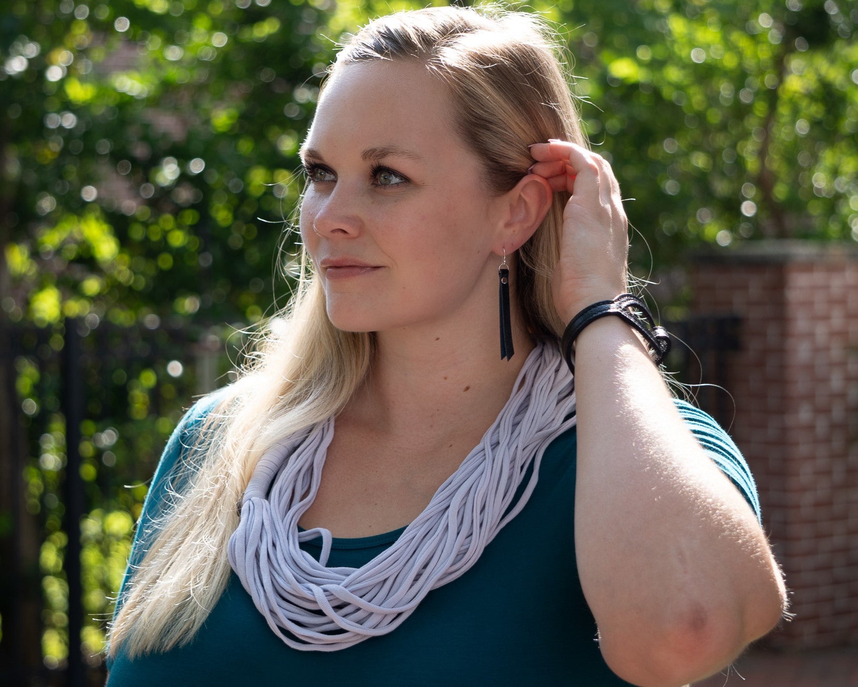 Grace Scarf Heather Gray