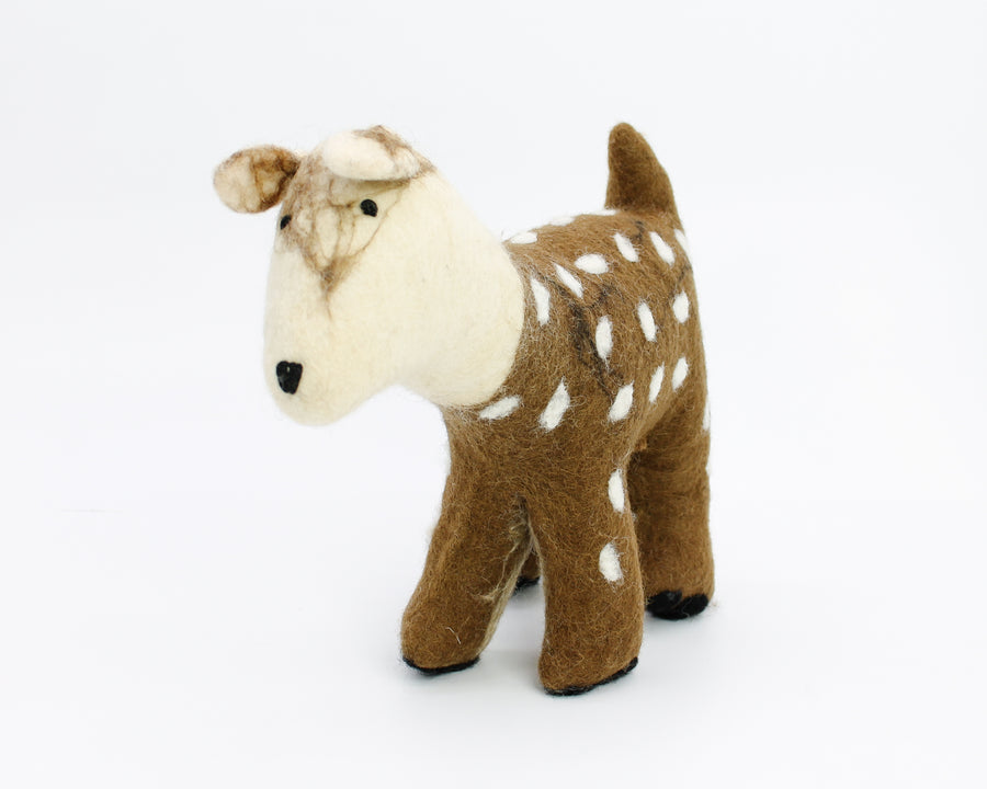 Hand Felted Toy / Large/ Deer