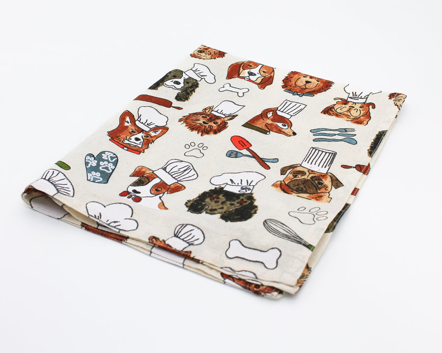 Dog Chef's Tea Towel