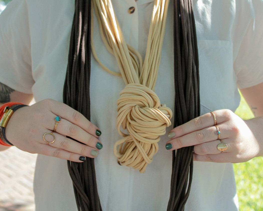 Grace Scarf / Dark Brown