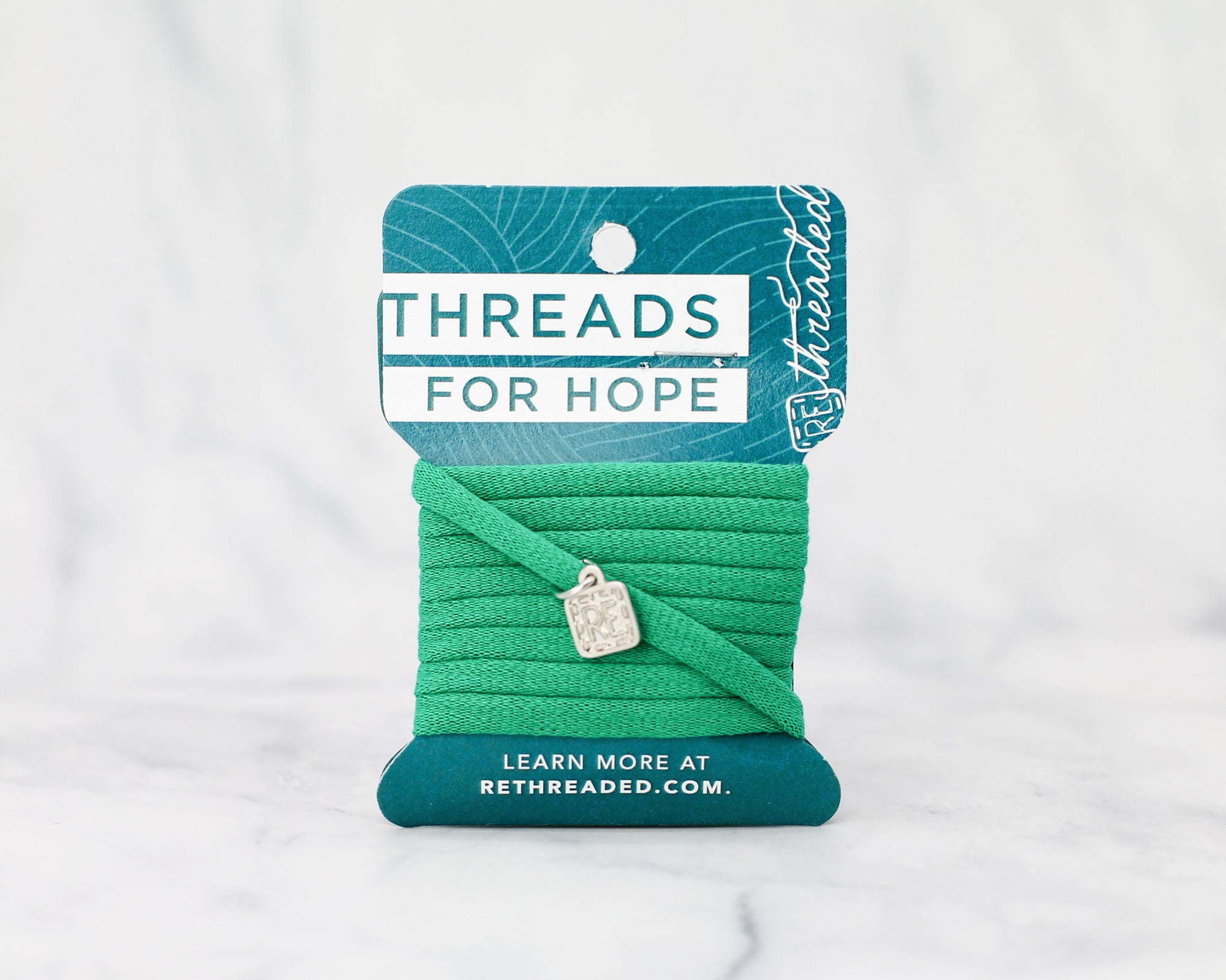 Threads for Hope Bracelet / Green