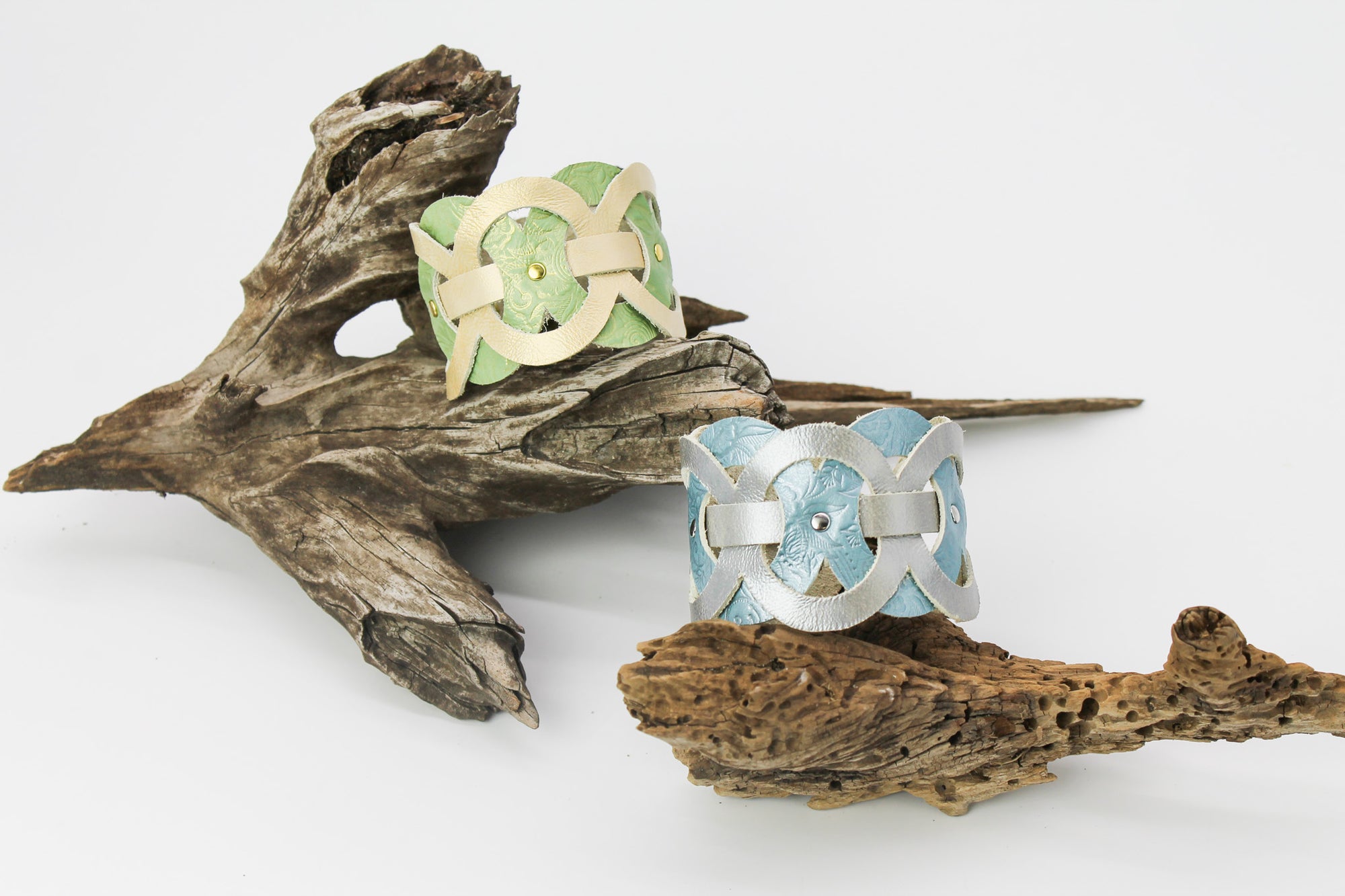 Filigree Cuff Bracelet / Golden Elemental