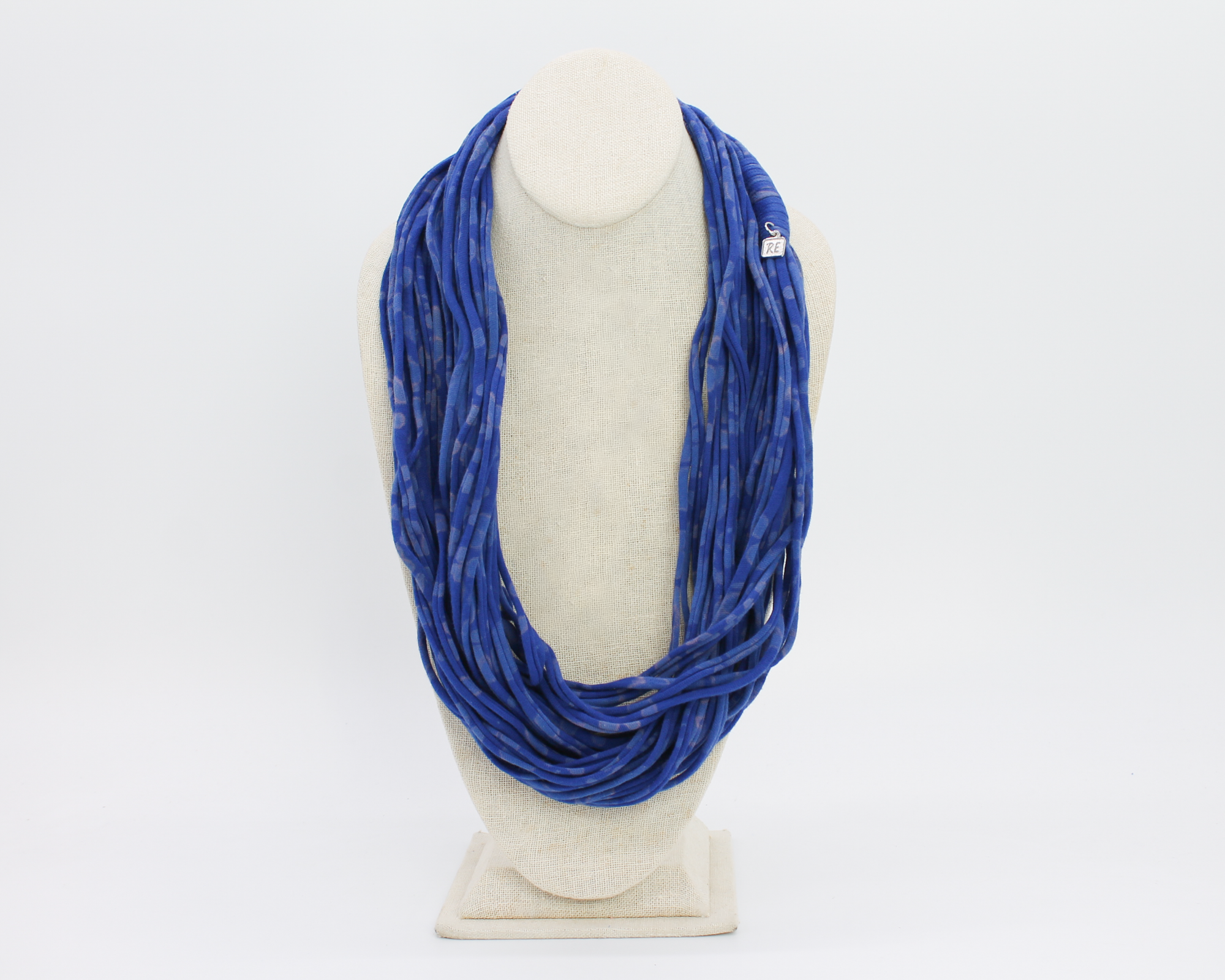 Hand Dyed Grace Scarf Royal Blue