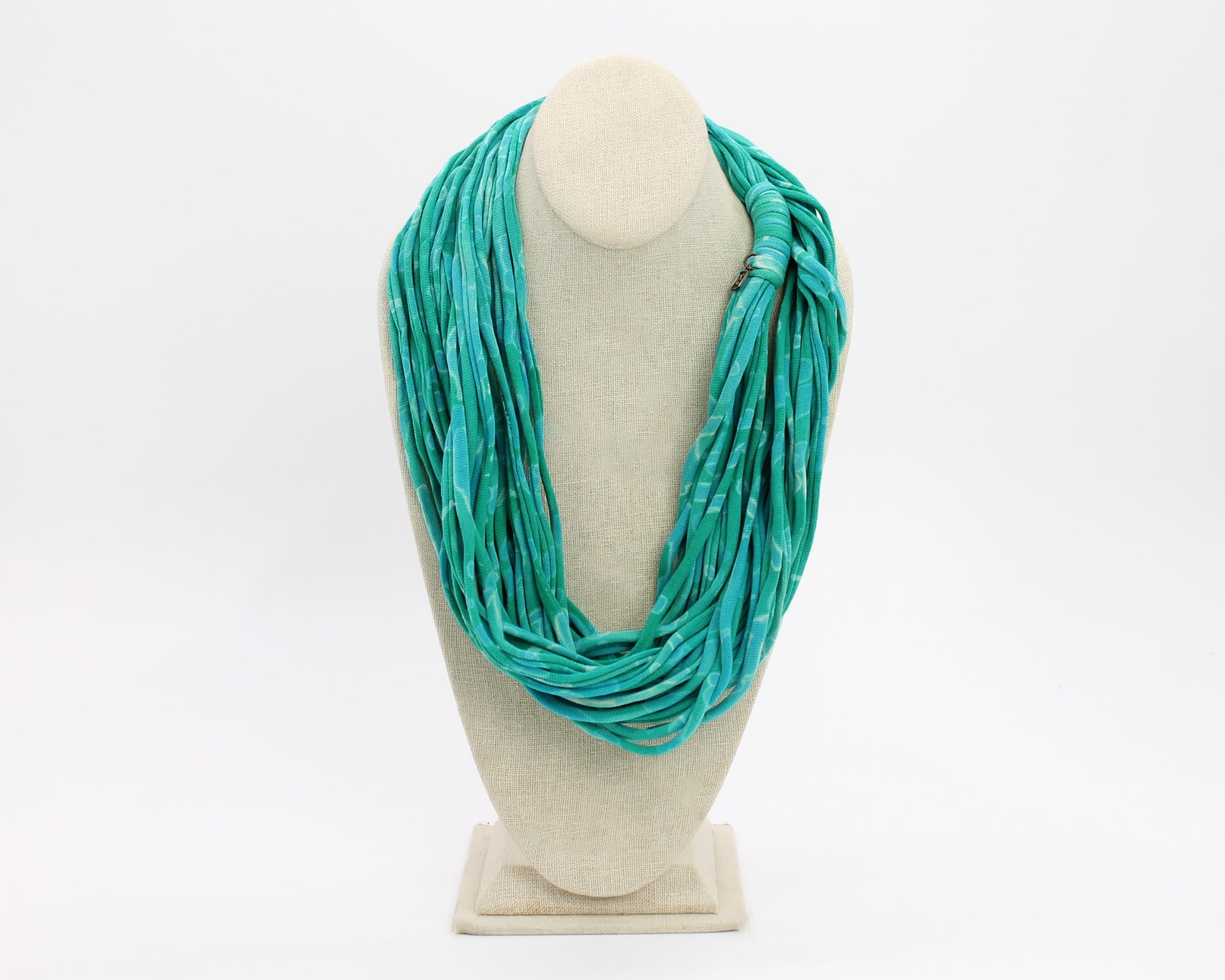 Hand Dyed Grace Scarf Green
