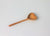 Hand-carved heart shaped tea spoon