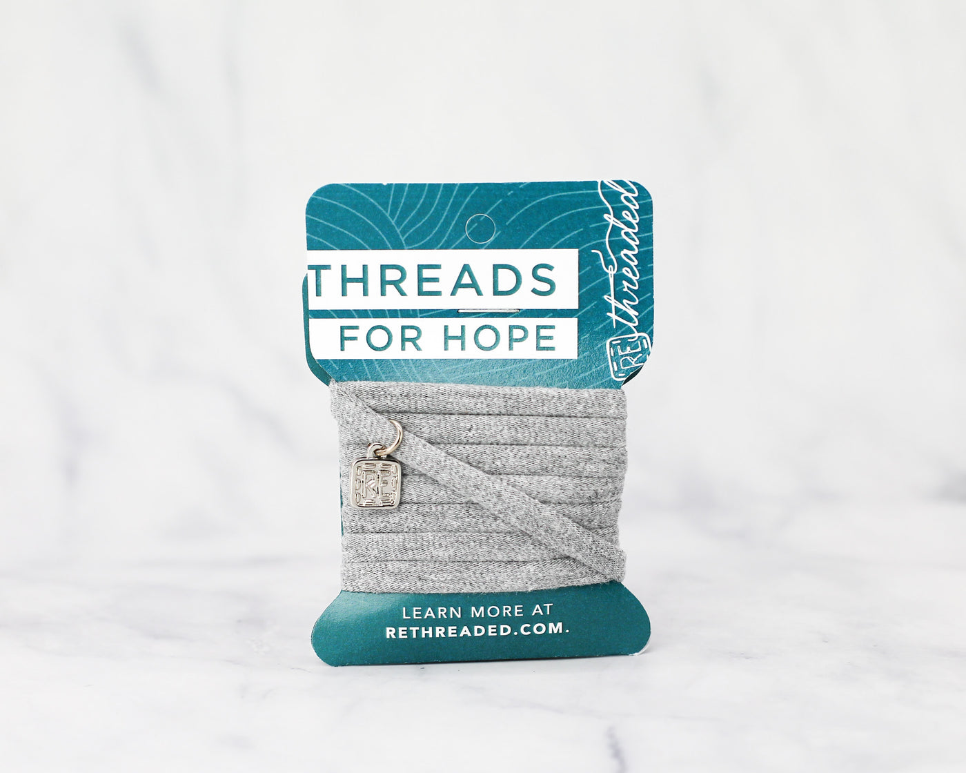 Threads for Hope Bracelet / Heather Gray